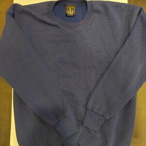 Vintage USA Olympics Heavy Crewneck Sweatshirt Navy Blue Men's Size XL